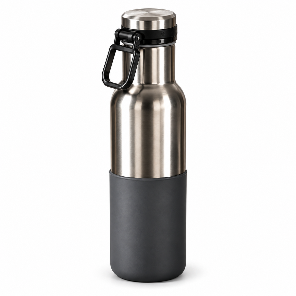 BSDW182- Slate Flask with Silicon Cover