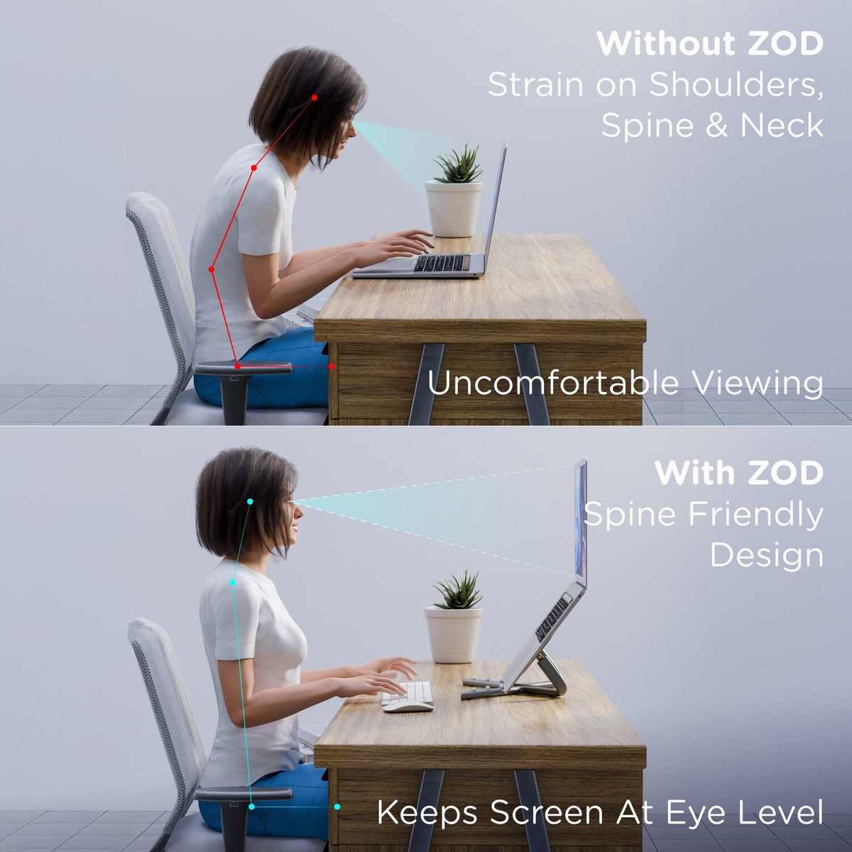 Quuincy ZOD Ergonomic Laptop Stand corporate gift