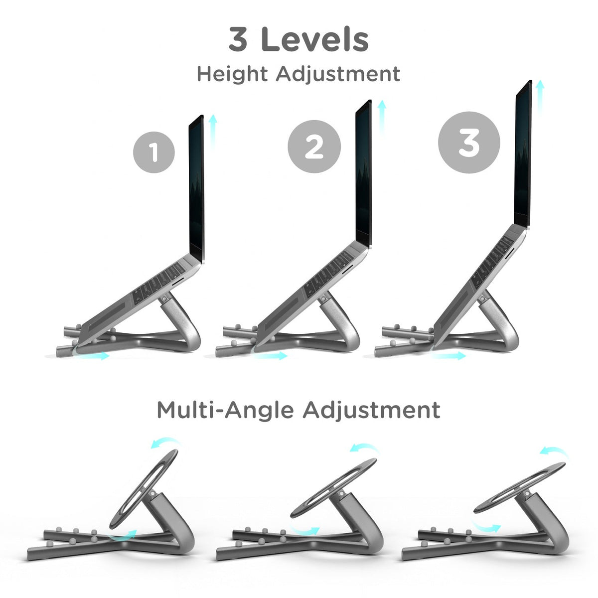 Quuincy ZOD Ergonomic Laptop Stand corporate gift
