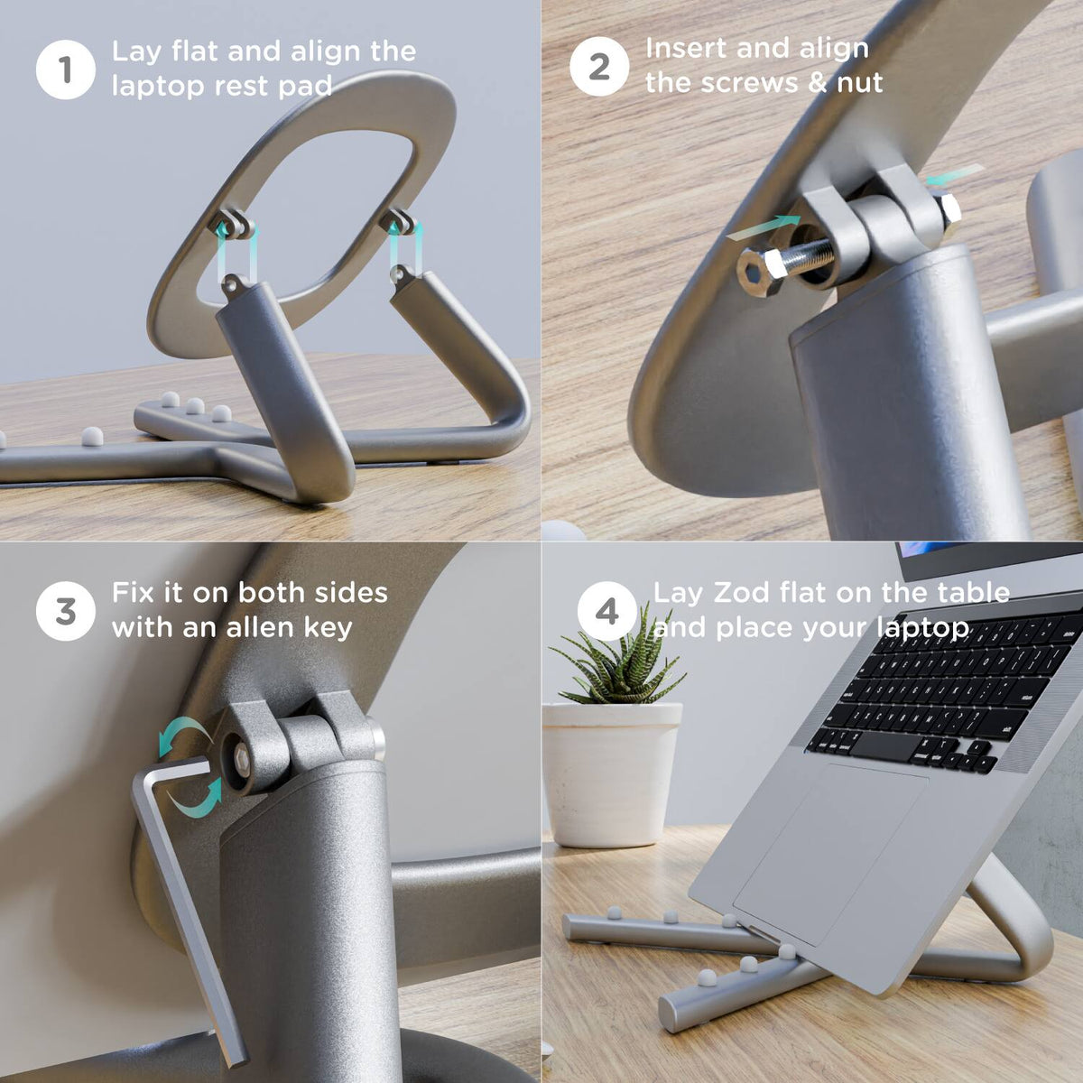 Quuincy ZOD Ergonomic Laptop Stand corporate gift