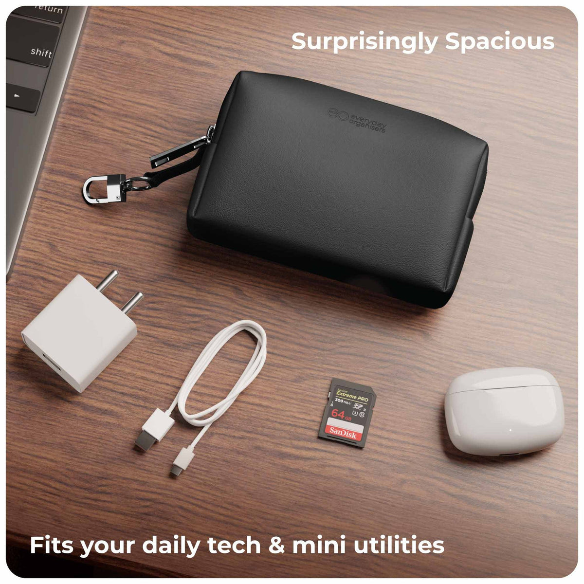 Quuincy Mini Travel Organiser Pouch for corporate gifting