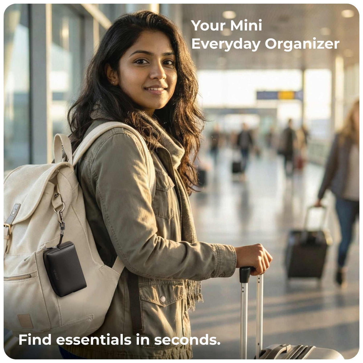 Quuincy Mini Travel Organiser Pouch for corporate gifting