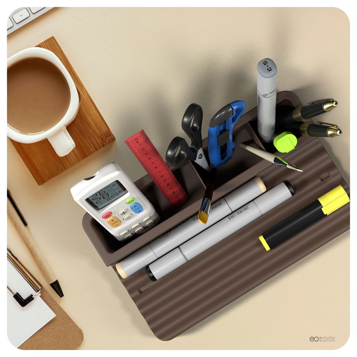 Quuincy GrooveMate Desk Organiser