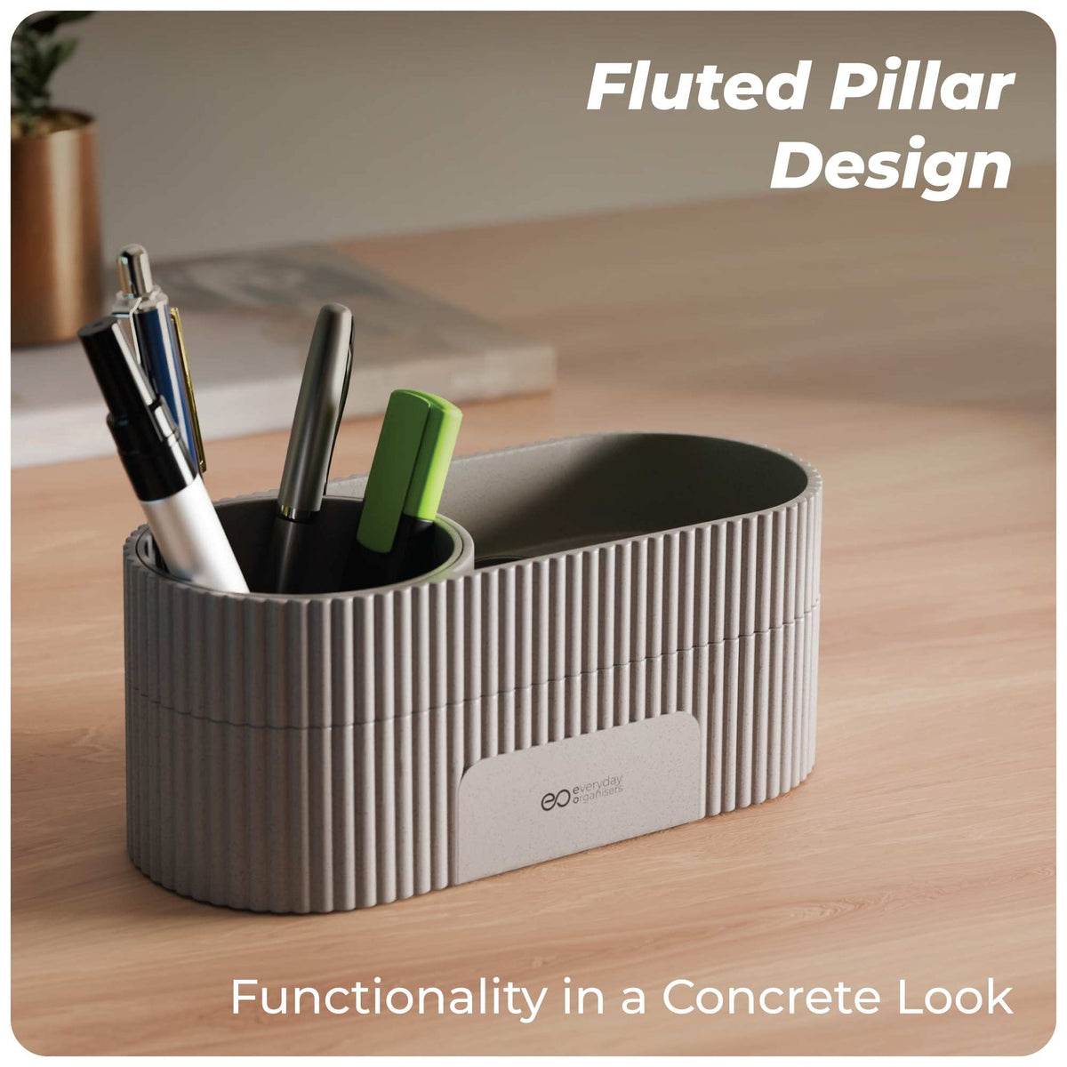 Quuincy Spin Rotating Desk Organiser