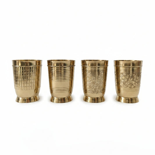CD268- Brass Glass