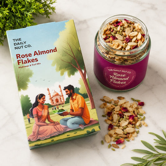 BSE65- The Daily Nut Rose Almond Flakes
