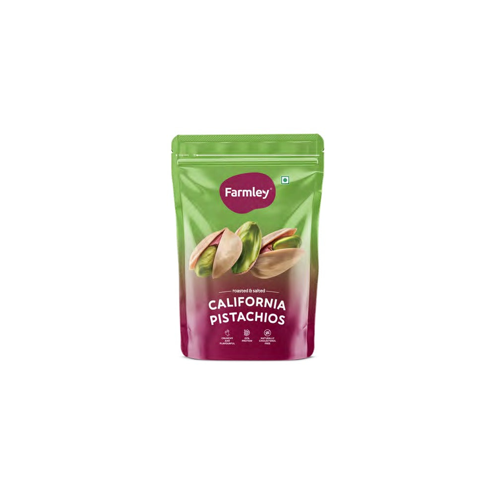 BSE379 - Farmley - Dried Fruits, Pistachios & Walnuts - California Pistachios / 200 g