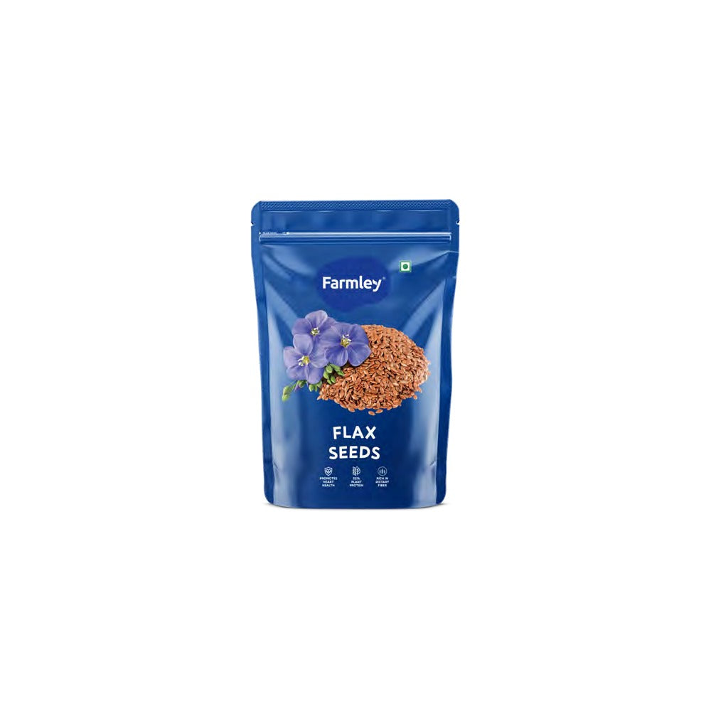 BSE375 - Farmley - Seeds - Flax Seeds / Pouch / 200 g
