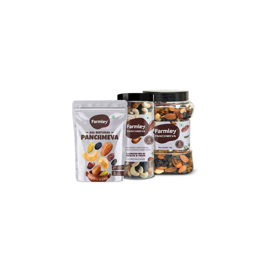 BSE371 - Farmley - Dry Fruit Mixes - Panchmeva / Jar / 905 g