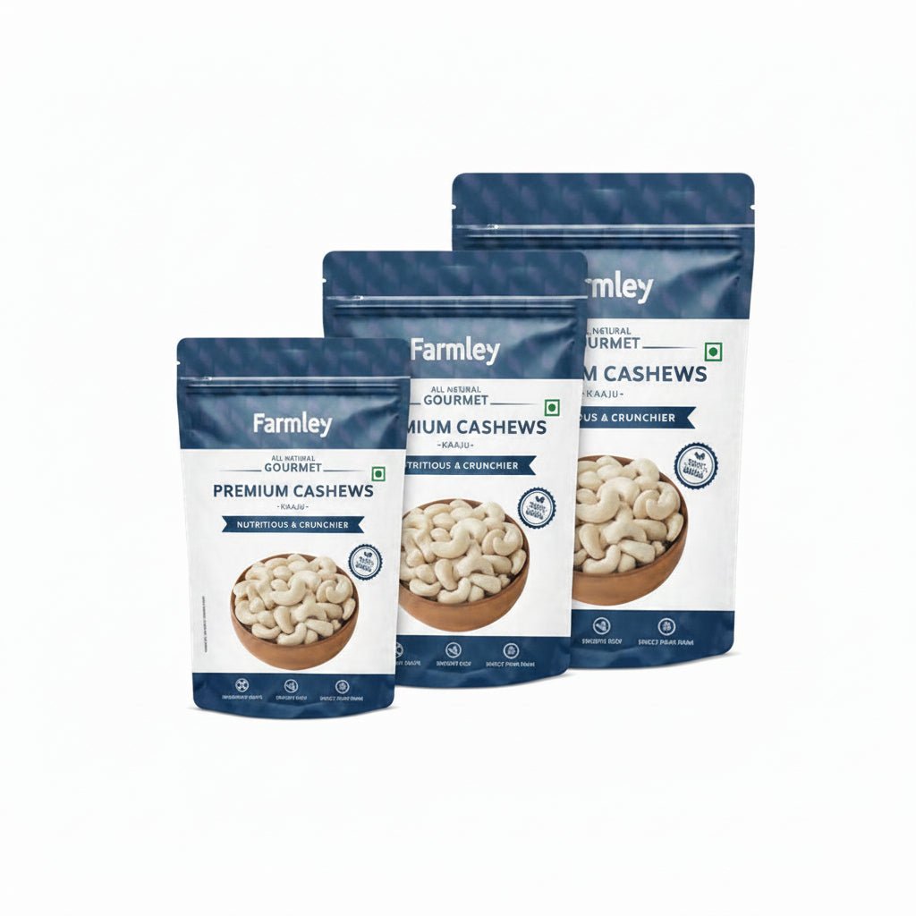 BSE380 - Farmley - Cashews & Almonds - Premium Cashews / 1 kg