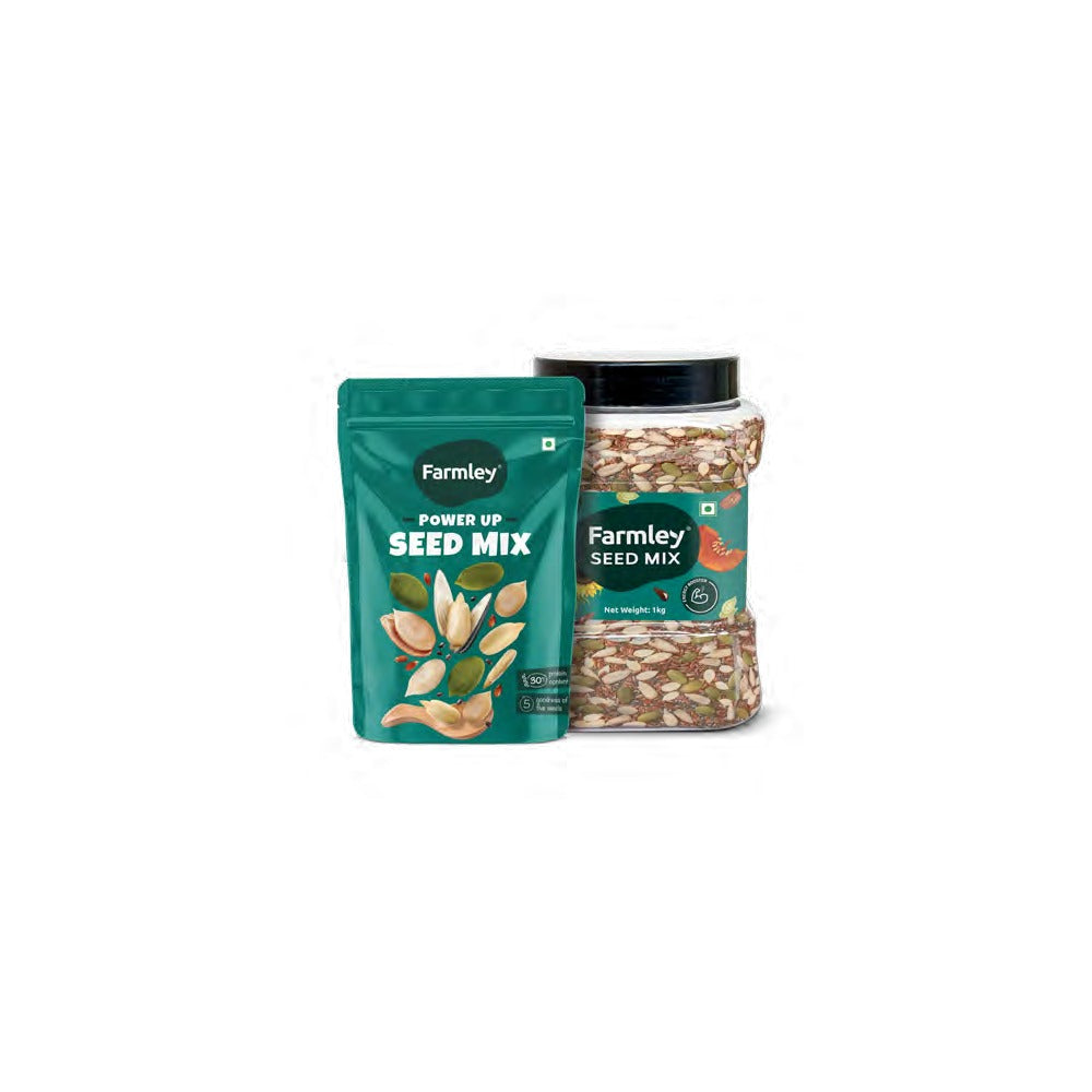BSE371 - Farmley - Dry Fruit Mixes - Seed Mix / Jar / 1 kg