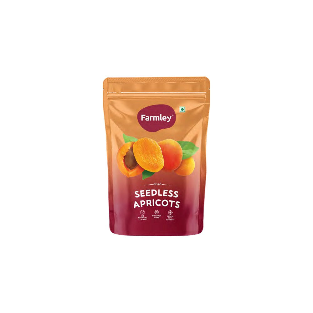 BSE379 - Farmley - Dried Fruits, Pistachios & Walnuts - Turkish Apricots / 200 g