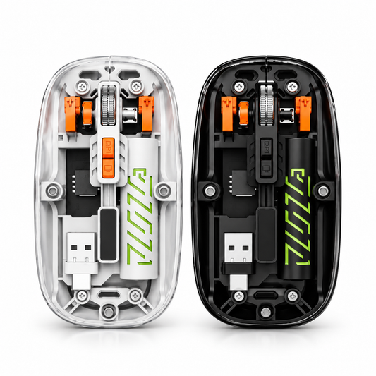 ED420- Clear Transparent Wireless Mouse
