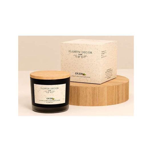Floral Urli Candle Trio