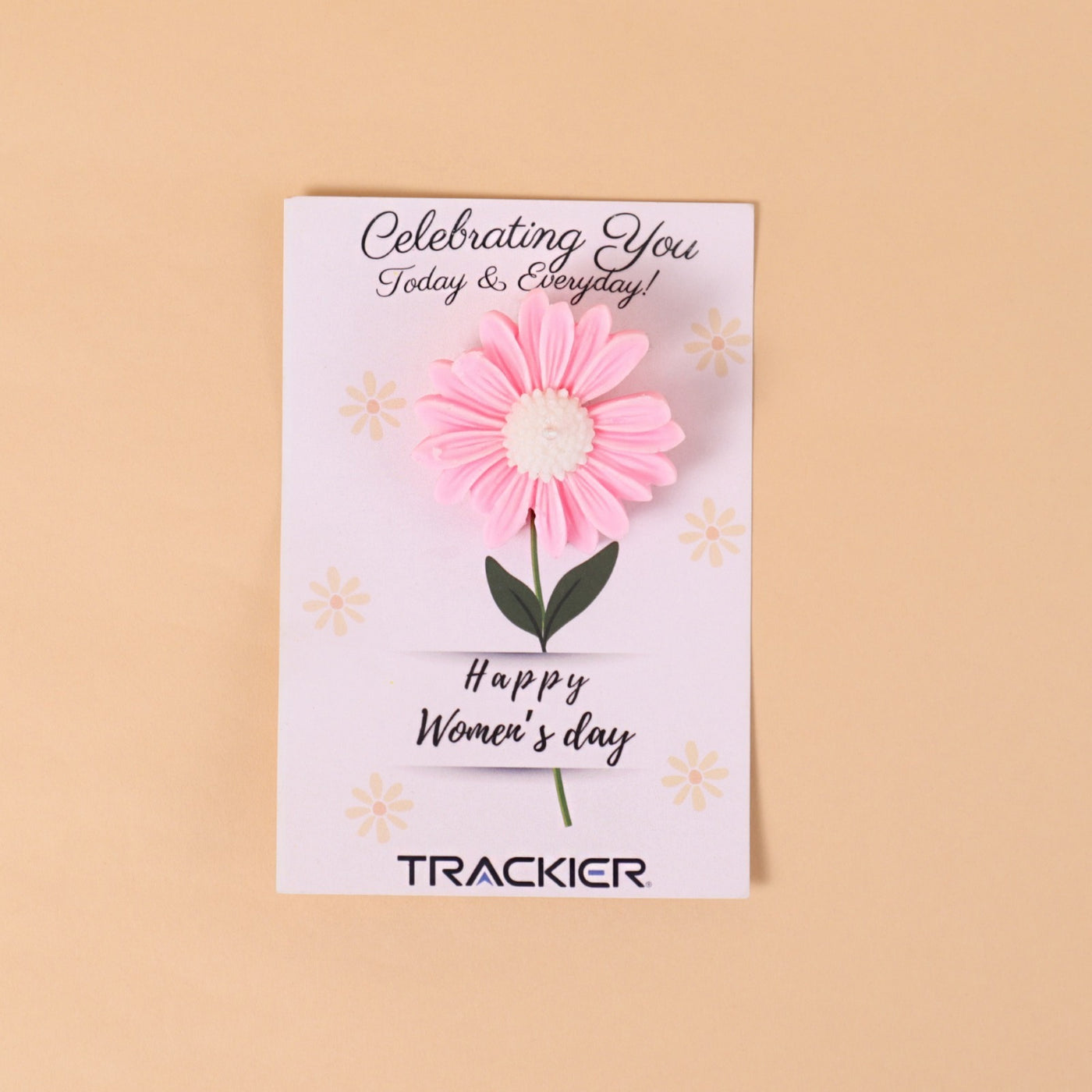 CD03- Flower Candle with card