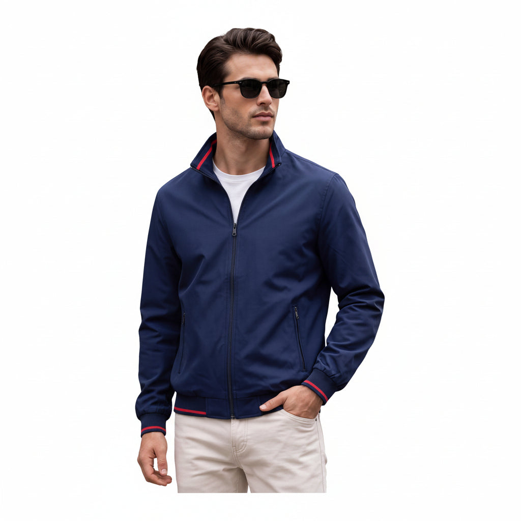Giordano Rib Jacket - Black