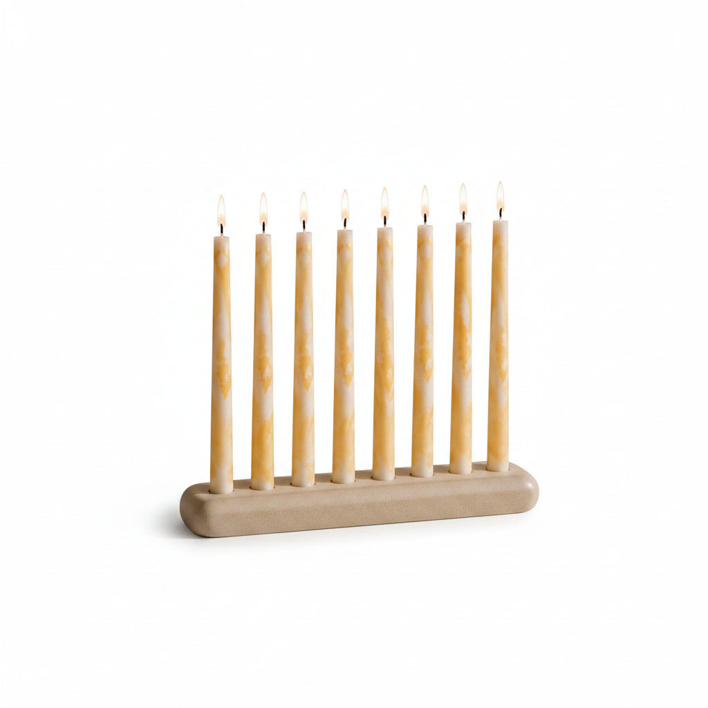 Gold Dust Taper Candle