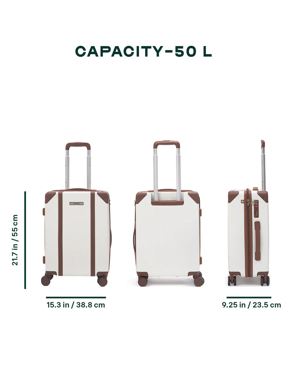 BSB183- Assembly Vintage Cabin Hard Luggage