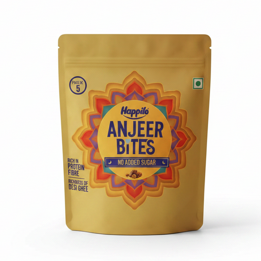 BSE417 - Happilo - Anjeer Bites Pack of 5 - 100 g