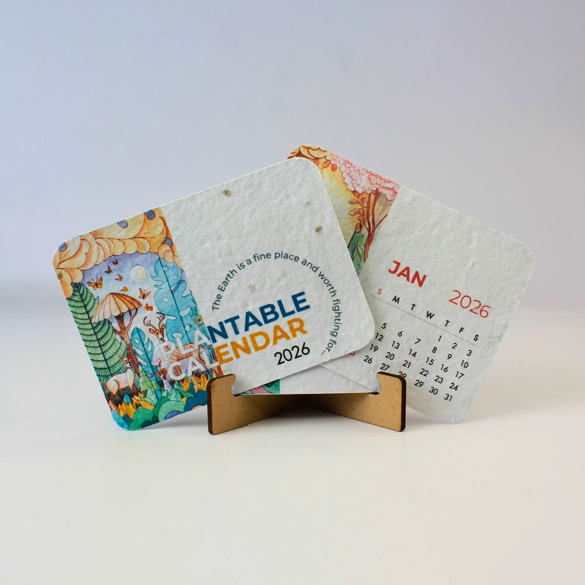 ECO21- BioQ Plantable Calendar (MDF, B7)