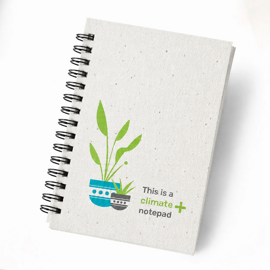 ECO13- BioQ Plantable A6 Notepad
