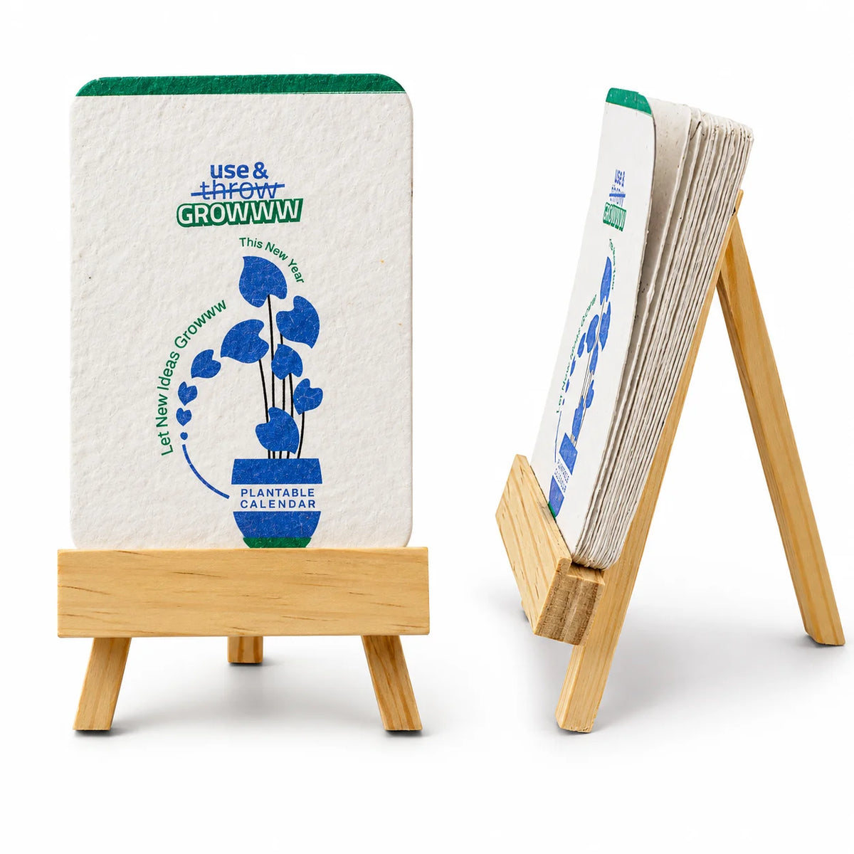 ECO16- BioQ Plantable Calendar (Wood)