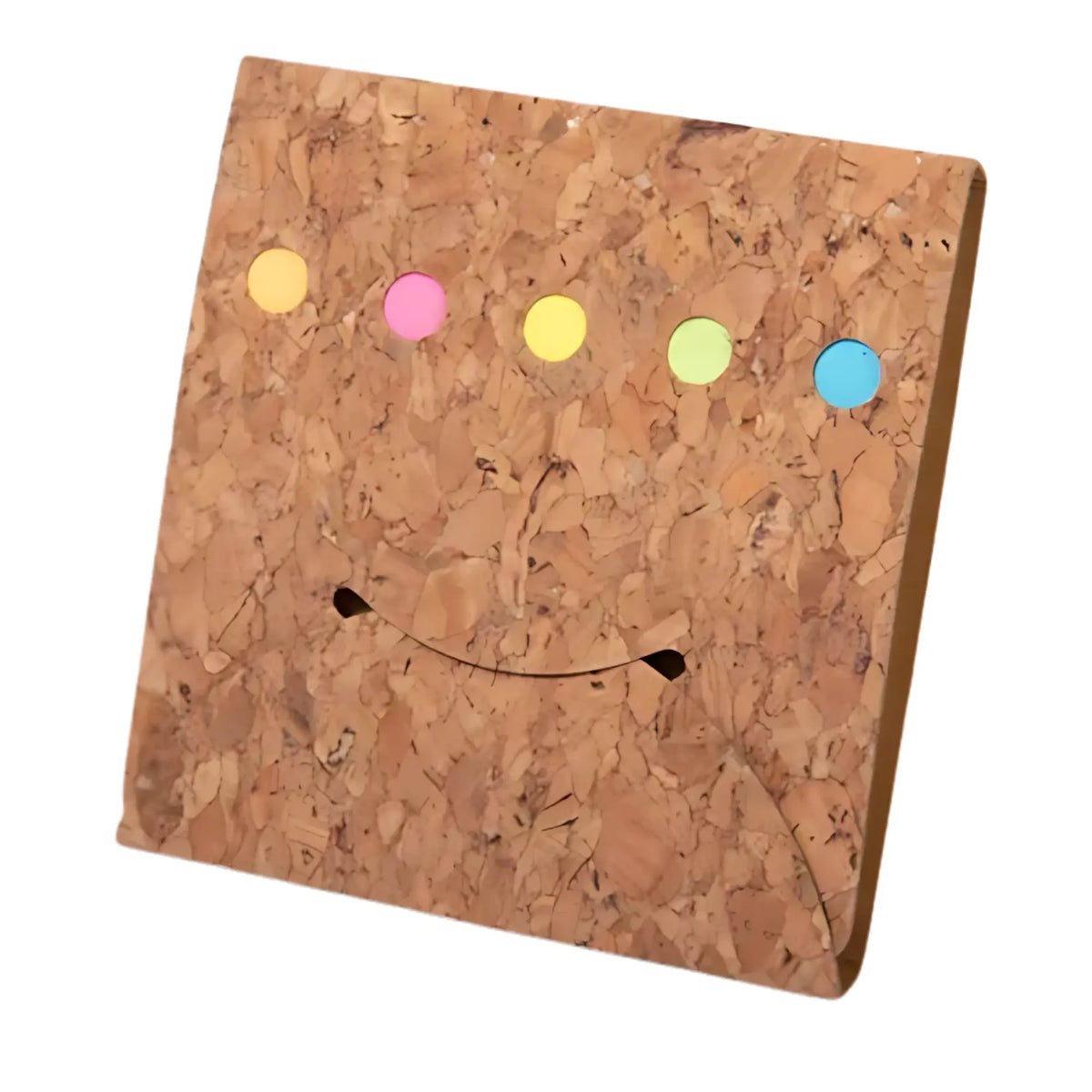 ECO19- BioQ Cork Sticky Notes