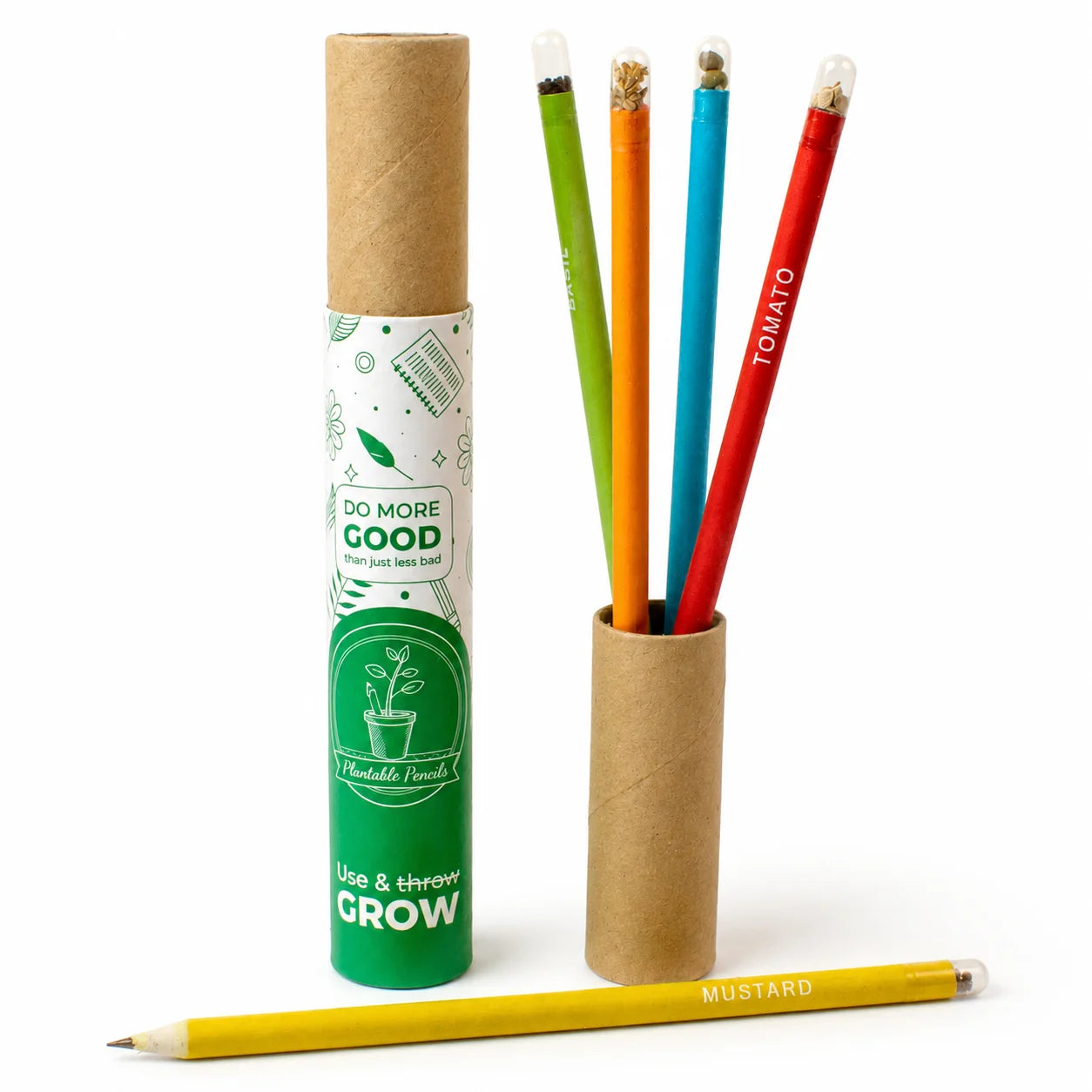 ECO02- BioQ Plantable Pencil Set Of 5