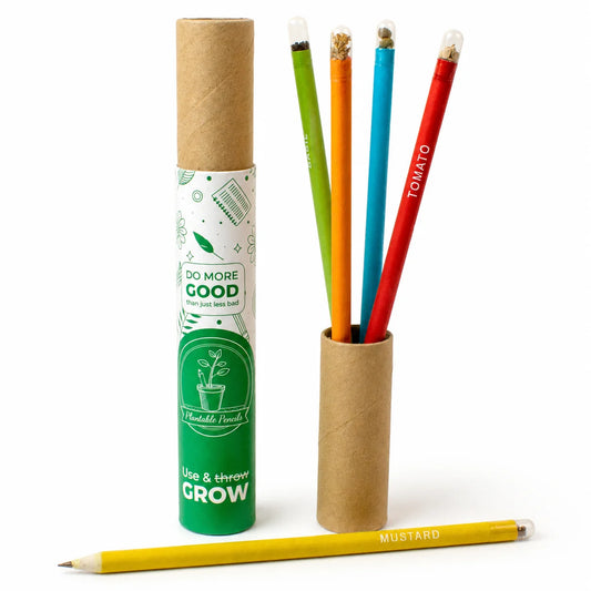 ECO02- BioQ Plantable Pencil Set Of 5