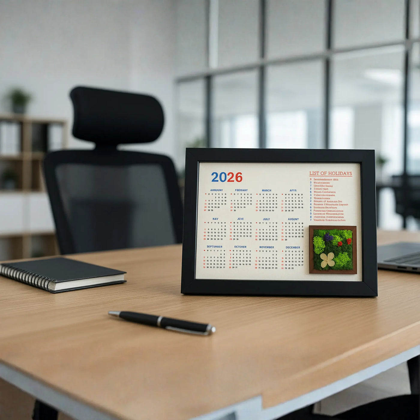 ECO27- Forest Edge Calendar A5