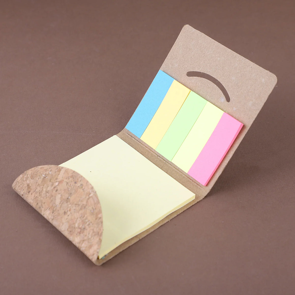 ECO19- BioQ Cork Sticky Notes