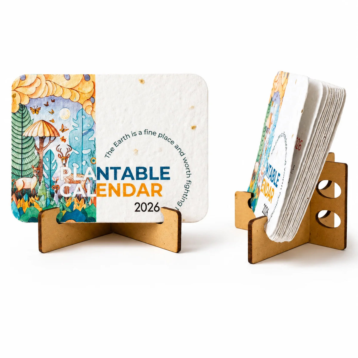 ECO21- BioQ Plantable Calendar (MDF, B7)