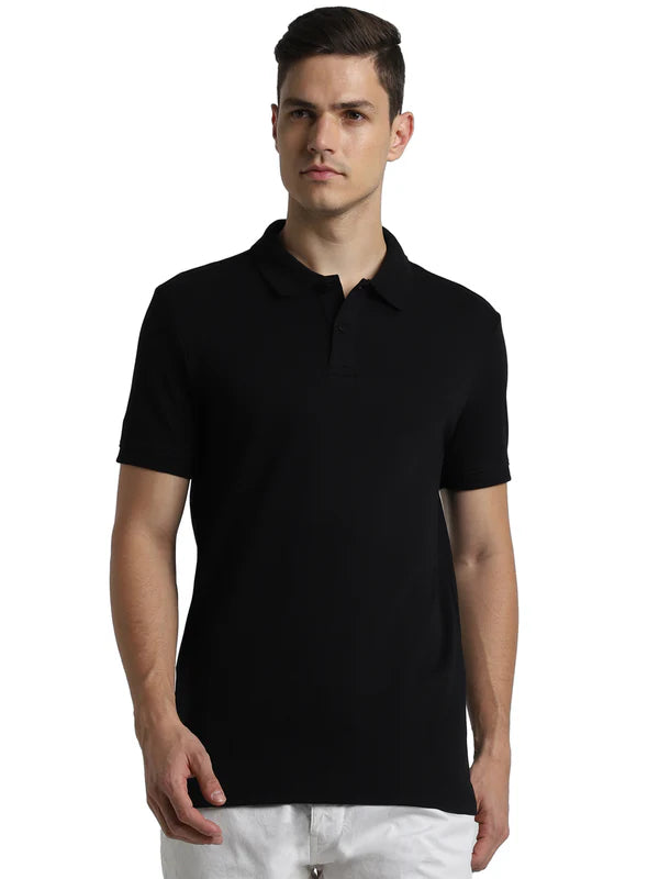 BST16- Jack & Jones Interlock Polo T-Shirt
