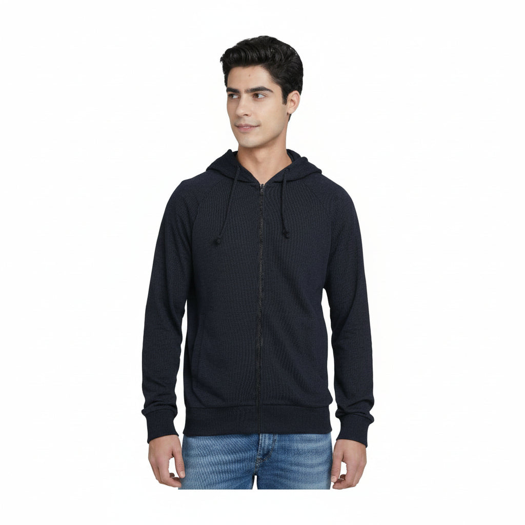 Jack & Jones Austin Hoodie - Navy Blue