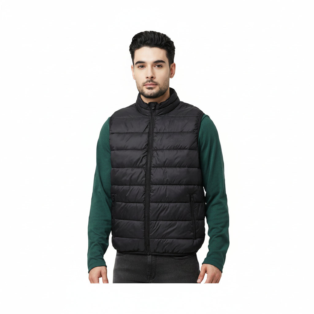Jack & Jones Ethan Puffer Jacket - Black
