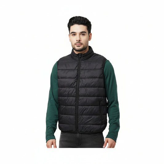Jack & Jones Ethan Puffer Jacket - Black
