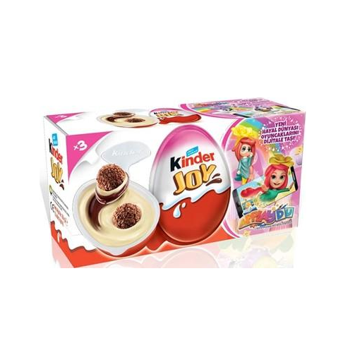 Kinder Joy Boy and Girl Pack of 3