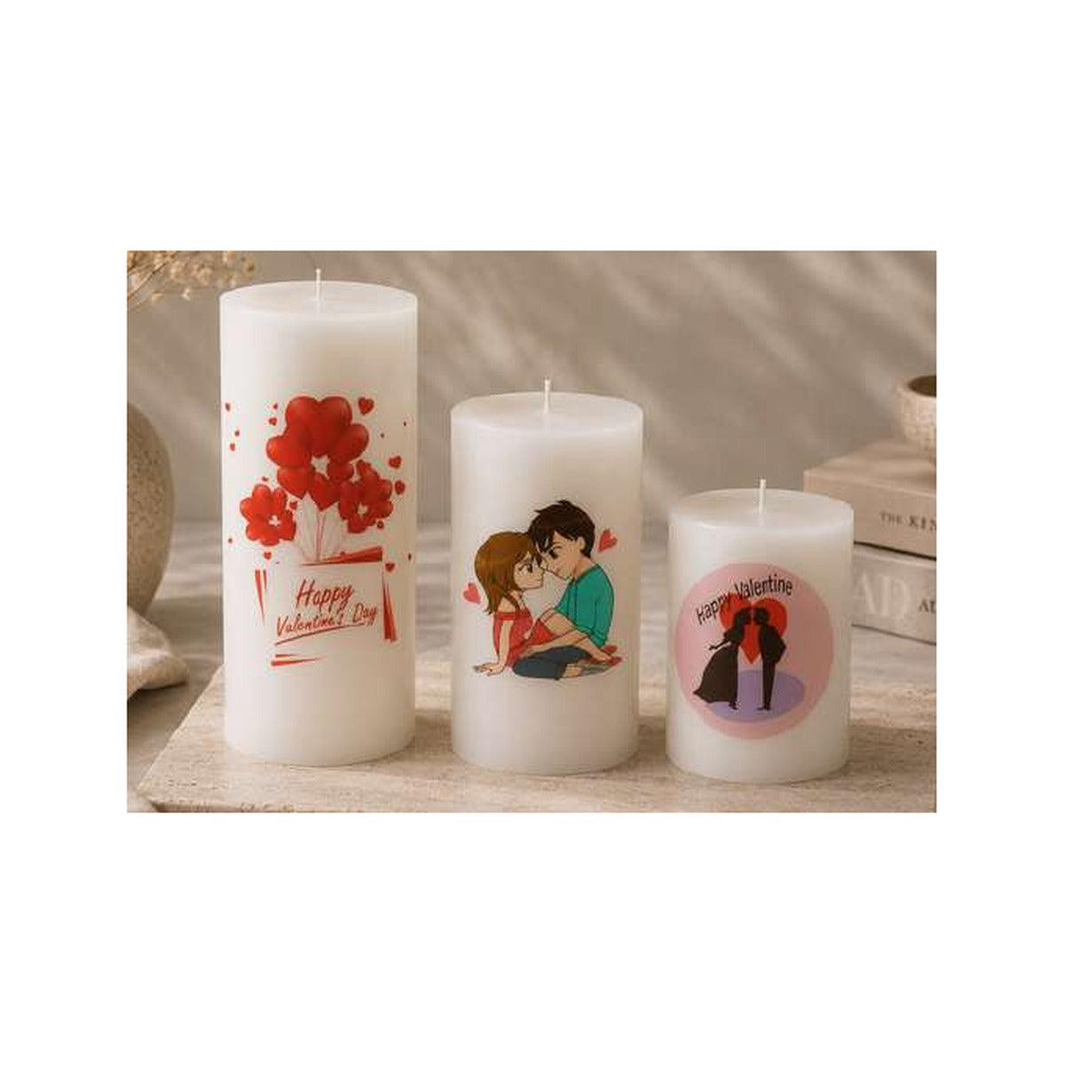 King & Queen Candles Set of 2