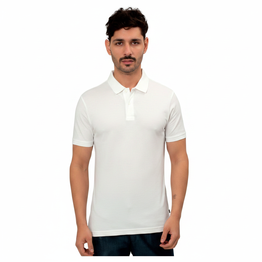 BS131 - Levis PC 60/40 Polo T-Shirt - White