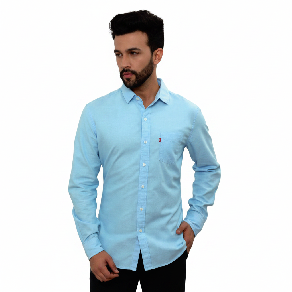 BS137 - Levis BCI Cotton Chambray Shirt product image 2