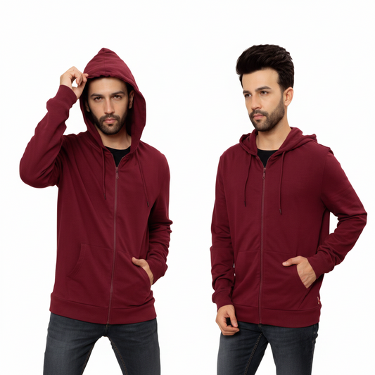 BS141 - Levis Full Zip Hoodie - Windsor Wine