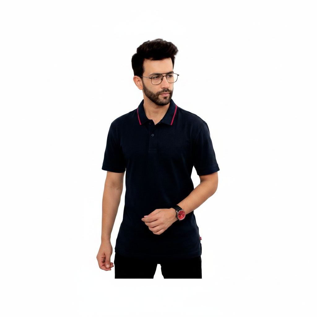BS130 - Levis Contrast Tipping BCI Cotton Polo T-Shirt product image 2