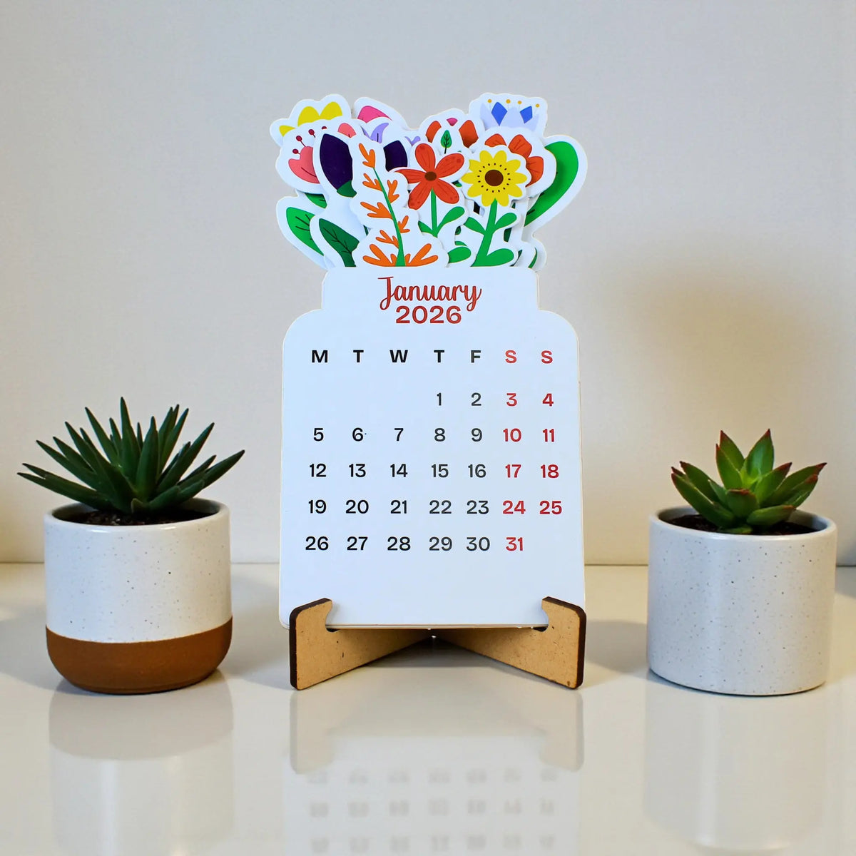 ECO20- BioQ Floral Bouquet Calendar