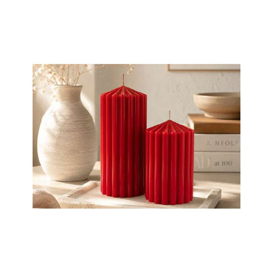 Mini Pillar Candles Set of 4