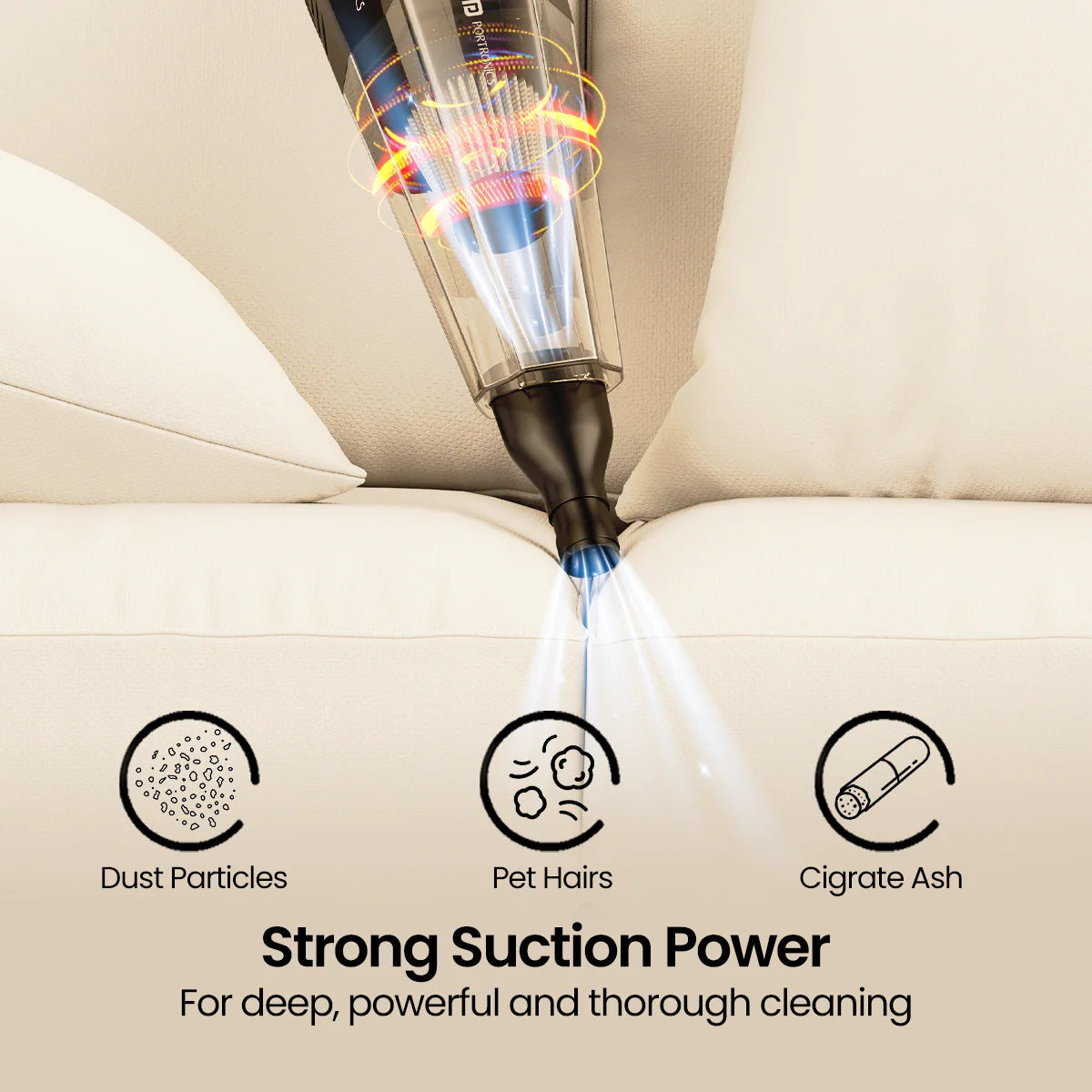 ED51- Portronics Mopcop Vacuum Cleaner