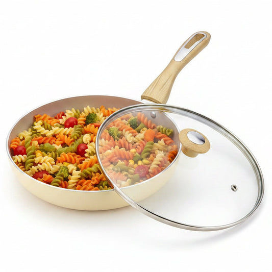 ED349 - Cookwell - Non-Stick Fry Pan with Lid - 24 cm