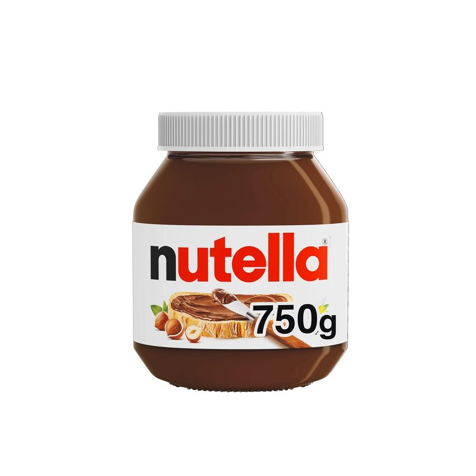 Nutella 750g Glass Bottle
