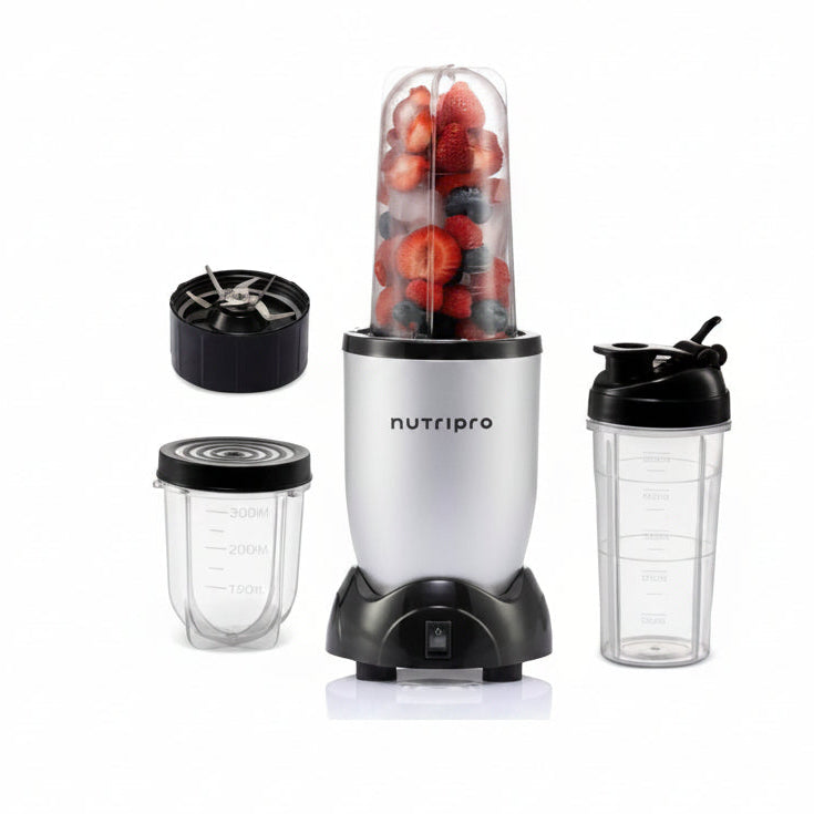 ED338 - Nutripro - Nutri Blender 500W - 3 Jars & 1 Blade - Gold