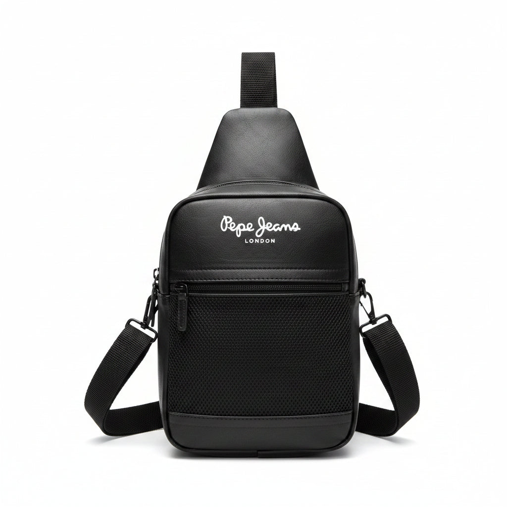 BSB356 - Pepe Jeans Vegas Sling Bag - Black