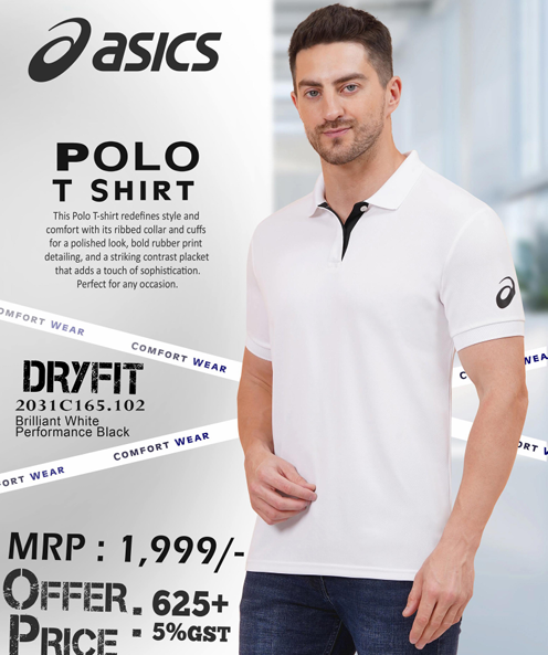 BST41- Asics Polo T-Shirt